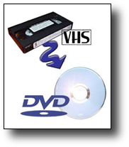 VHS a DVD
